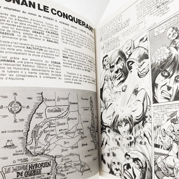 Conan Comic Book French LUG Vintage 1977 TPB Unread - Une Aventure Le Conquerant - Picture 5 of 9